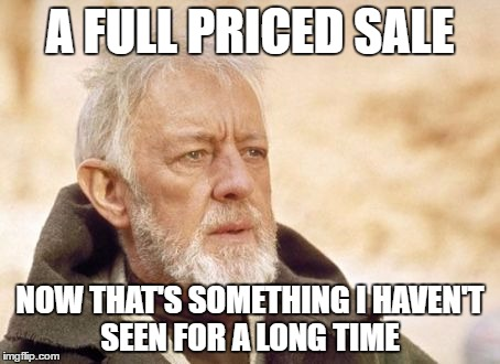 Full Priced Sale